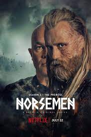Filmplakat, Norsemen, Vikingane