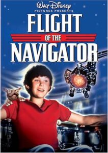 Filmplakat, Flight of the Navigator av Disney