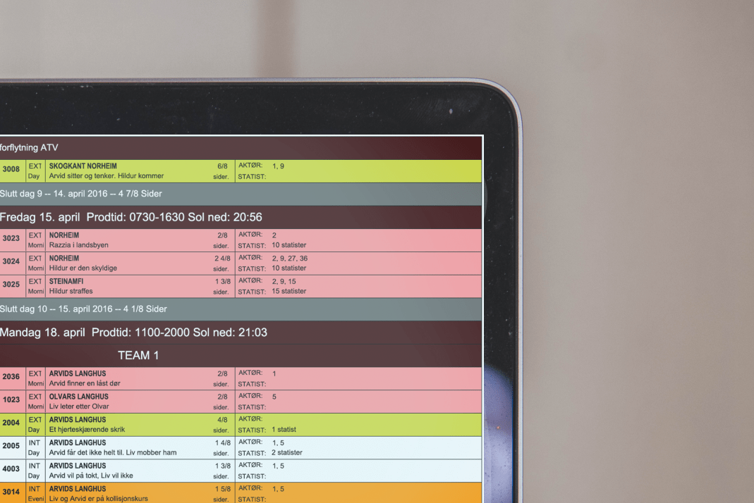 illustrativt bilde for tjenesten produksjonsledelse og linje